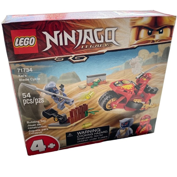*NIB* LEGO NINJAGO Legacy 71734 Kai’s Blade Cycle, 54 Pieces - Picture 4 of 7